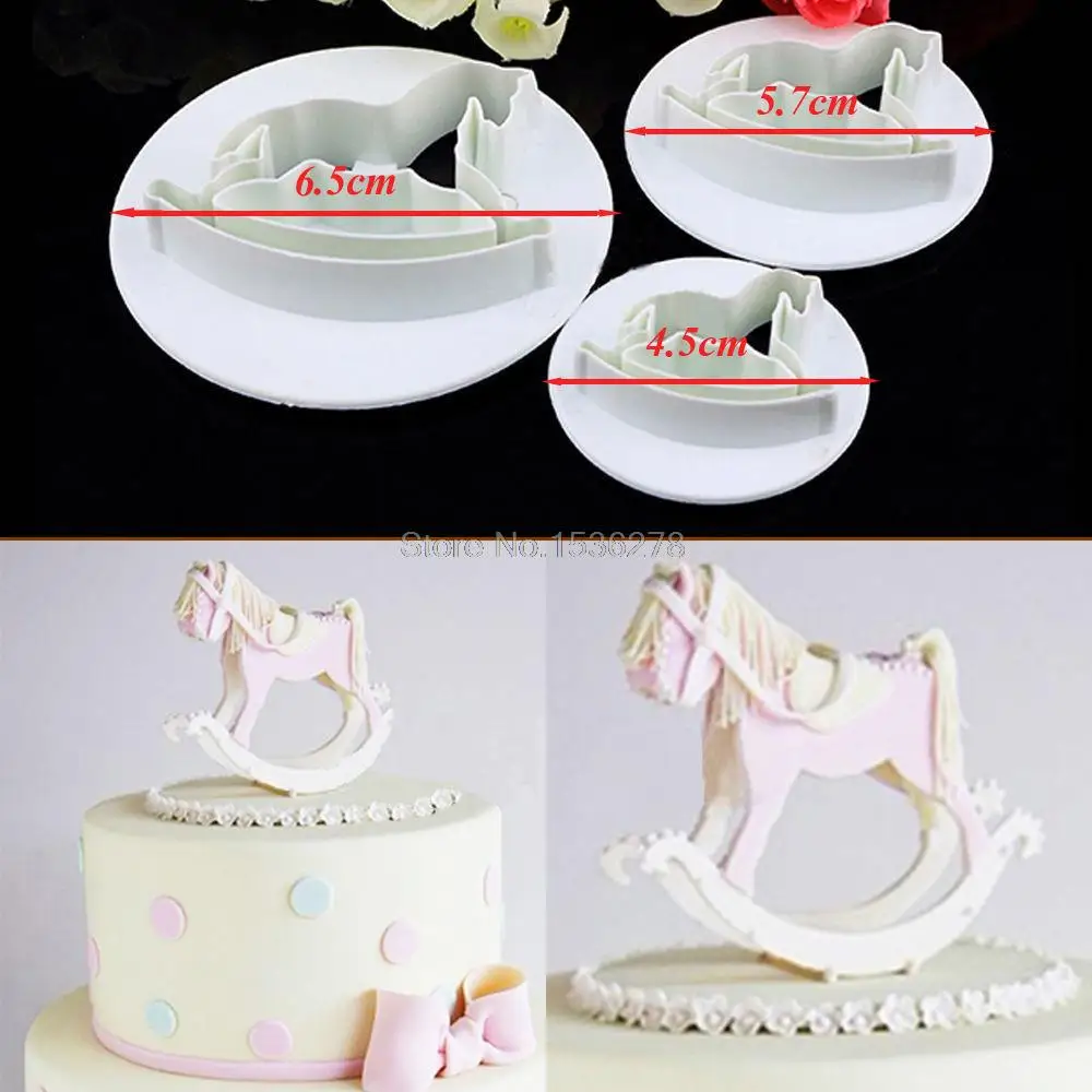Toy Horse Plunger Fondant Biscuits Cutter Decorating Sugarcraft Gum Paste Tools Cupcake Kitchen Cookie Accessories A702
Toy Horse Plunger Fondant Biscuits Cutter Decorating Sugarcraft Gum Paste Tools Cupcake Kitchen Cookie Accessories A702