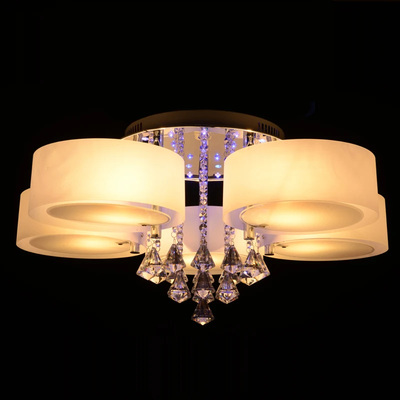 Remote Control led crystal Ceiling Light Modern 5 Lights Crystal Metal Plating Living Room Lights Bedroom Lamp Dinning Lamp
Remote Control led crystal Ceiling Light Modern 5 Lights Crystal Metal Plating Living Room Lights Bedroom Lamp Dinning Lamp