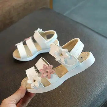 2019 New Beach Girls Sandals Kids Princess Sandals Children Sandal for Girls Summer Big Flower Baby Girls Flat Beach Shoes
2019 New Beach Girls Sandals Kids Princess Sandals Children Sandal for Girls Summer Big Flower Baby Girls Flat Beach Shoes
