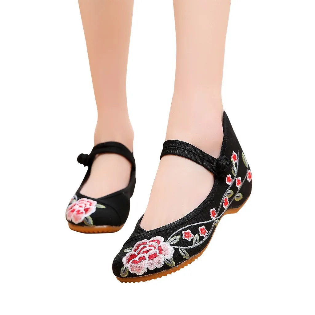 Women V Summer Peony Embroidered Buckle Shallow Fashion Element Canvas National Wind Round Head Shoes Cover Heel Hot Apr 19
Women V Summer Peony Embroidered Buckle Shallow Fashion Element Canvas National Wind Round Head Shoes Cover Heel Hot Apr 19