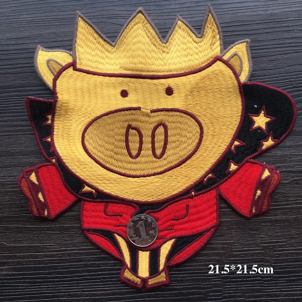 2019 New 1Piece Big Pig Soft Embroidery Sewing On Patches For Clothes Jacket Applique DIY Accessory LSHB728
2019 New 1Piece Big Pig Soft Embroidery Sewing On Patches For Clothes Jacket Applique DIY Accessory LSHB728
