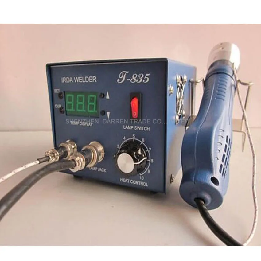 PH015 Puhui T-835 110V/220V сварочный аппарат BGA IRDA инфракрасная Пайка и Распайка SMD