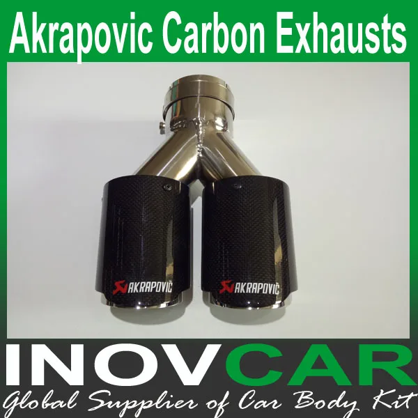1PCS Universal DUAL AKRAPOVIC Exhaust Tip Glossy carbon fiber exhaust pipe tail quad AK exhaust muffler tip
1PCS Universal DUAL AKRAPOVIC Exhaust Tip Glossy carbon fiber exhaust pipe tail quad AK exhaust muffler tip