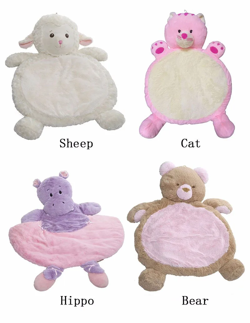 lucky boy sunday child climb pad cute dog elephant plush animal baby play mat baby gym mat,children developing carpet baby toy 9