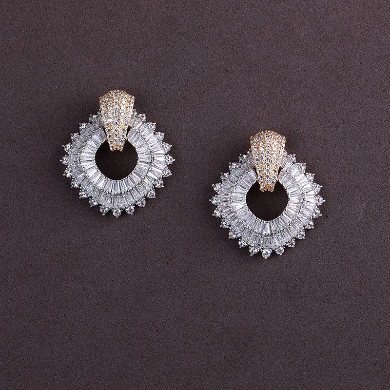 janekelly Delicate Geometric Earrings Women's High Quality Red/White Options AAA CZ Earring Charm Jewelry For Party
janekelly Delicate Geometric Earrings Women's High Quality Red/White Options AAA CZ Earring Charm Jewelry For Party