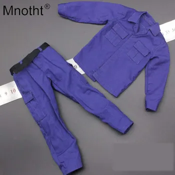 Mnotht 1/6 Male Blue Suit Model (Shirt+Pants) Combat Clothing Soldier Accessories Toys For 12'' Doll Action Figure Collection
Mnotht 1/6 Male Blue Suit Model (Shirt+Pants) Combat Clothing Soldier Accessories Toys For 12'' Doll Action Figure Collection