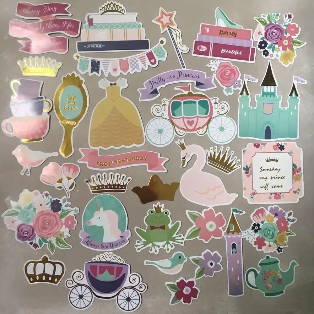 34pcs pumpkin carriage castle Foil Gold Paper Die Cut Stickers for DIY Scrapbooking Card Making Crafts /photo album Decoration
34pcs pumpkin carriage castle Foil Gold Paper Die Cut Stickers for DIY Scrapbooking Card Making Crafts /photo album Decoration