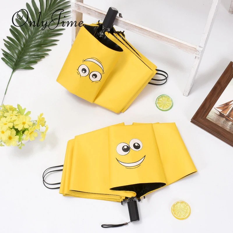 Only Jime Creative Funny Expression Umbrella Folding Dual-use Student Expression Pack Umbrellas UV Protection Anime Umbrella
Only Jime Creative Funny Expression Umbrella Folding Dual-use Student Expression Pack Umbrellas UV Protection Anime Umbrella