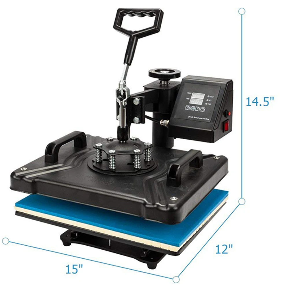 Double Display Custom T Shirt Sublimation Heat Press Machine CE Approved Heat Transfer Printer For T Shirt/Phone Case/Puzzle
Double Display Custom T Shirt Sublimation Heat Press Machine CE Approved Heat Transfer Printer For T Shirt/Phone Case/Puzzle