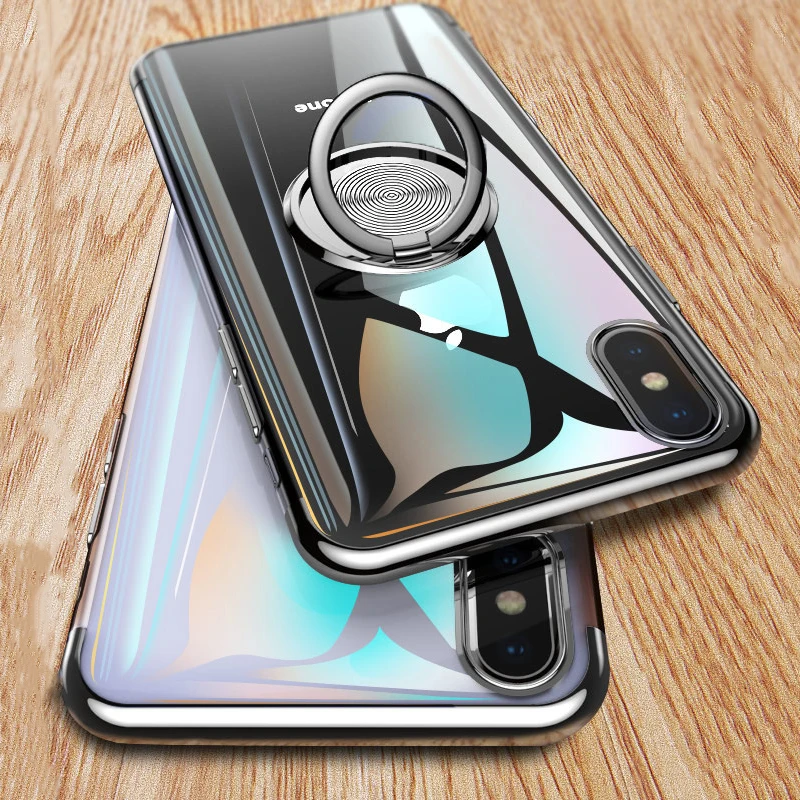 Ikrsses Case For iPhone Xs Max Car Holder Magnetic Stand Finger Ring Cas For iPhone XR X S Max Highly transparent soft TPU Cover
Ikrsses Case For iPhone Xs Max Car Holder Magnetic Stand Finger Ring Cas For iPhone XR X S Max Highly transparent soft TPU Cover