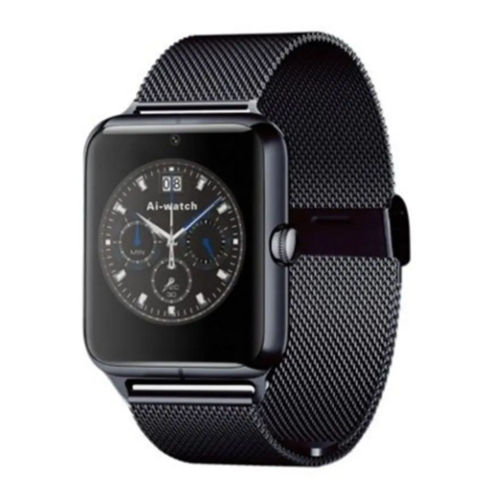 Z50 Smartband Bluetooth Watch Sleep Monitor Pedometer Sport Bracelet Support SIM Card Stainless Steel Strap Wrist Watch
Z50 Smartband Bluetooth Watch Sleep Monitor Pedometer Sport Bracelet Support SIM Card Stainless Steel Strap Wrist Watch
