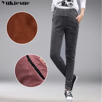 Winter Women Corduroy Pants fleece thick Pantalon Mujer Elastic Waist Harem Pants Plus Size Casual Sweatpants Trousers female
Winter Women Corduroy Pants fleece thick Pantalon Mujer Elastic Waist Harem Pants Plus Size Casual Sweatpants Trousers female