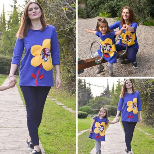 Emmababy Family Matching Outfits T-Shirts Mather Daughter T Shirts Flower Short SLeeve Family Look Clothes
Emmababy Family Matching Outfits T-Shirts Mather Daughter T Shirts Flower Short SLeeve Family Look Clothes