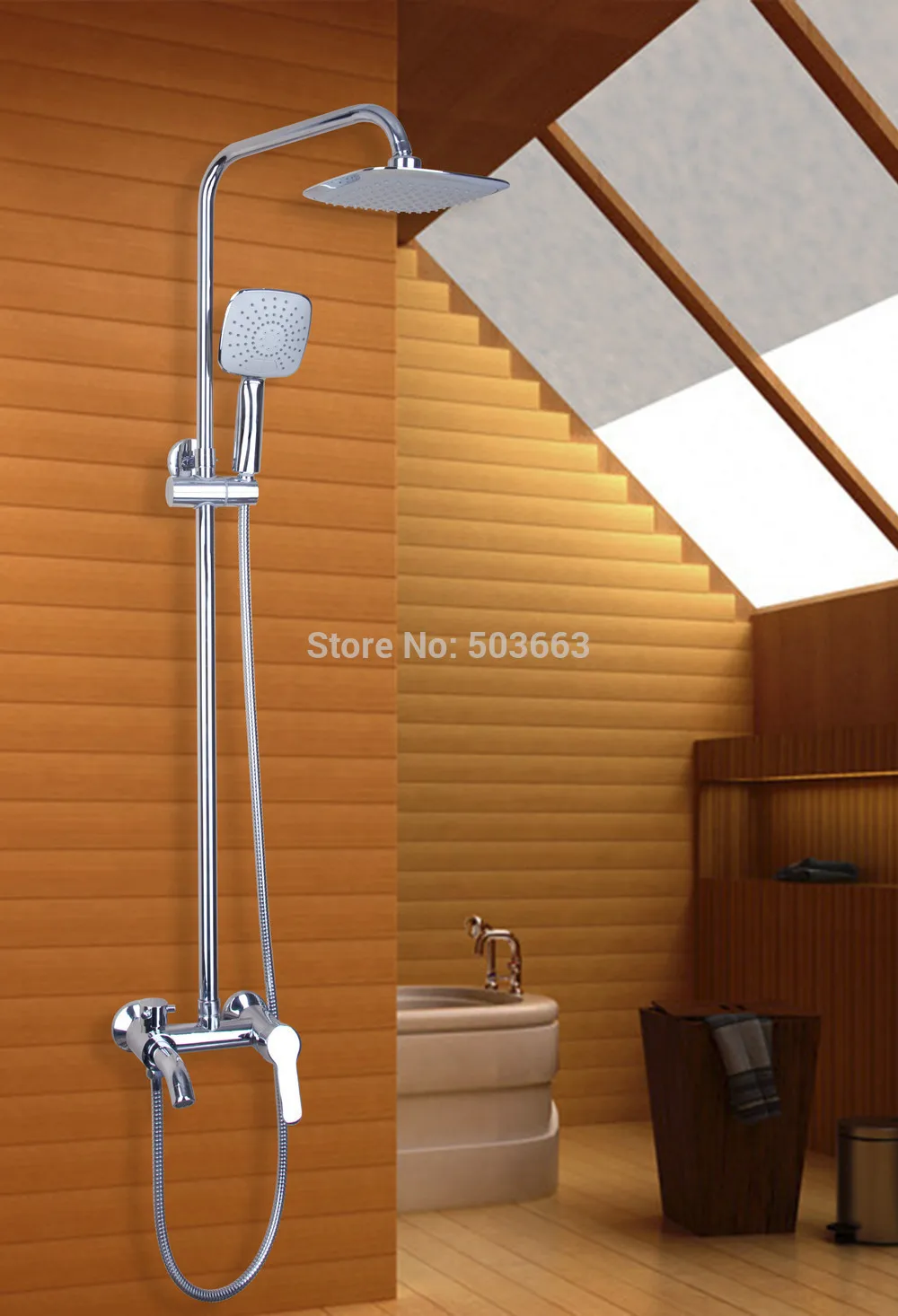 Bathroom Shower Set Spray Bathroom 8" Rainfall Shower Faucet Set Wall Mounted Chrome Shower Tap Mixer Faucet
Bathroom Shower Set Spray Bathroom 8" Rainfall Shower Faucet Set Wall Mounted Chrome Shower Tap Mixer Faucet