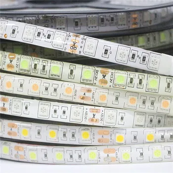 5M/Pack 5050 SMD More Brighter LED Strip light DC 12V 60LEDs/M Indoor Decorative Tape White Red Pink RGB Ice blue Green Yellow
5M/Pack 5050 SMD More Brighter LED Strip light DC 12V 60LEDs/M Indoor Decorative Tape White Red Pink RGB Ice blue Green Yellow