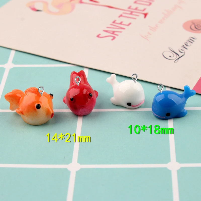 10pcs 3D Whale goldfish charms DIY resin accessories key chain pendant micro landscape decoration mobile phone shell jewelry
10pcs 3D Whale goldfish charms DIY resin accessories key chain pendant micro landscape decoration mobile phone shell jewelry