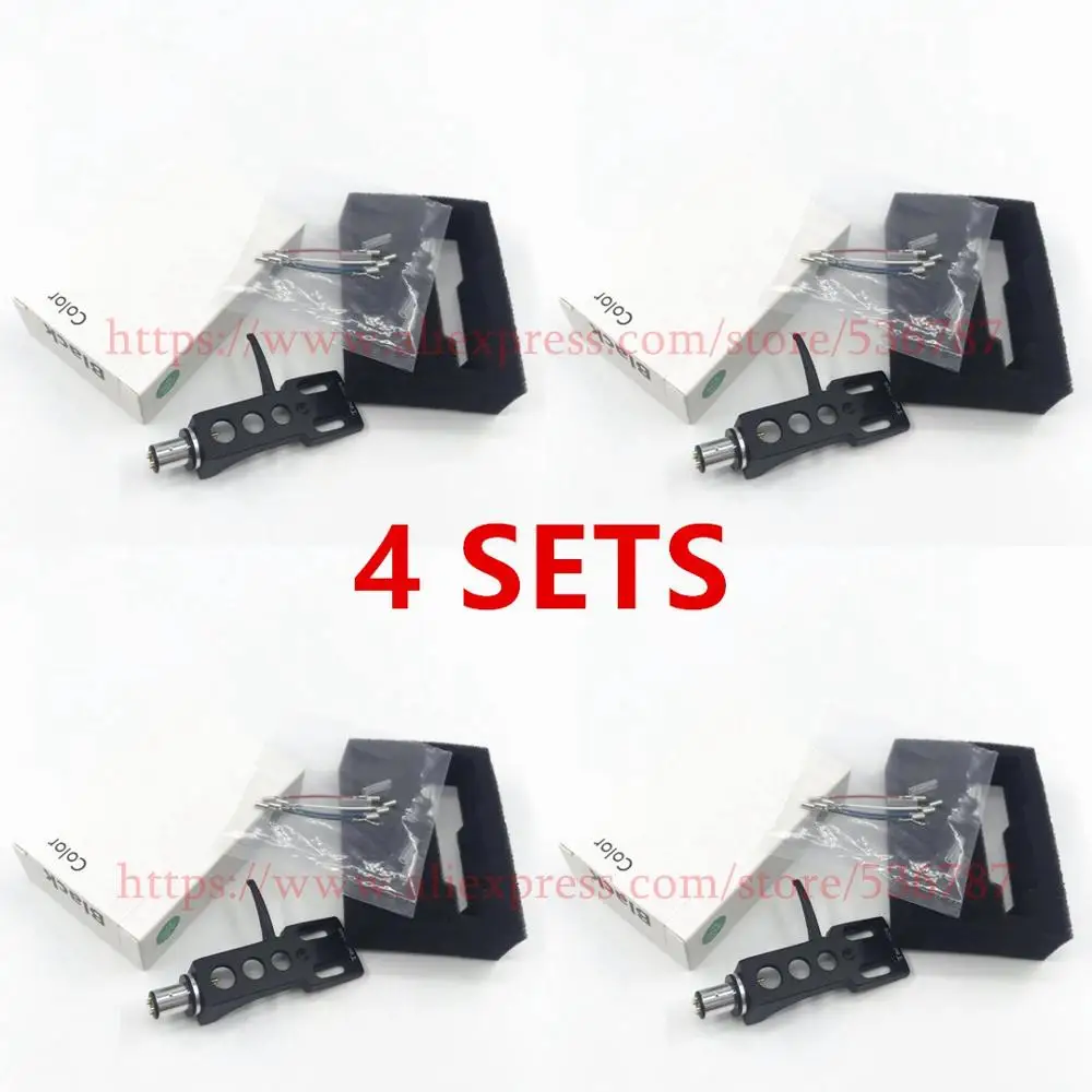4SETS NEW Black 4 Pin Contacts Turntable Headshell For Technics For Other Turntables Fit Phono Turntables Headshells
4SETS NEW Black 4 Pin Contacts Turntable Headshell For Technics For Other Turntables Fit Phono Turntables Headshells