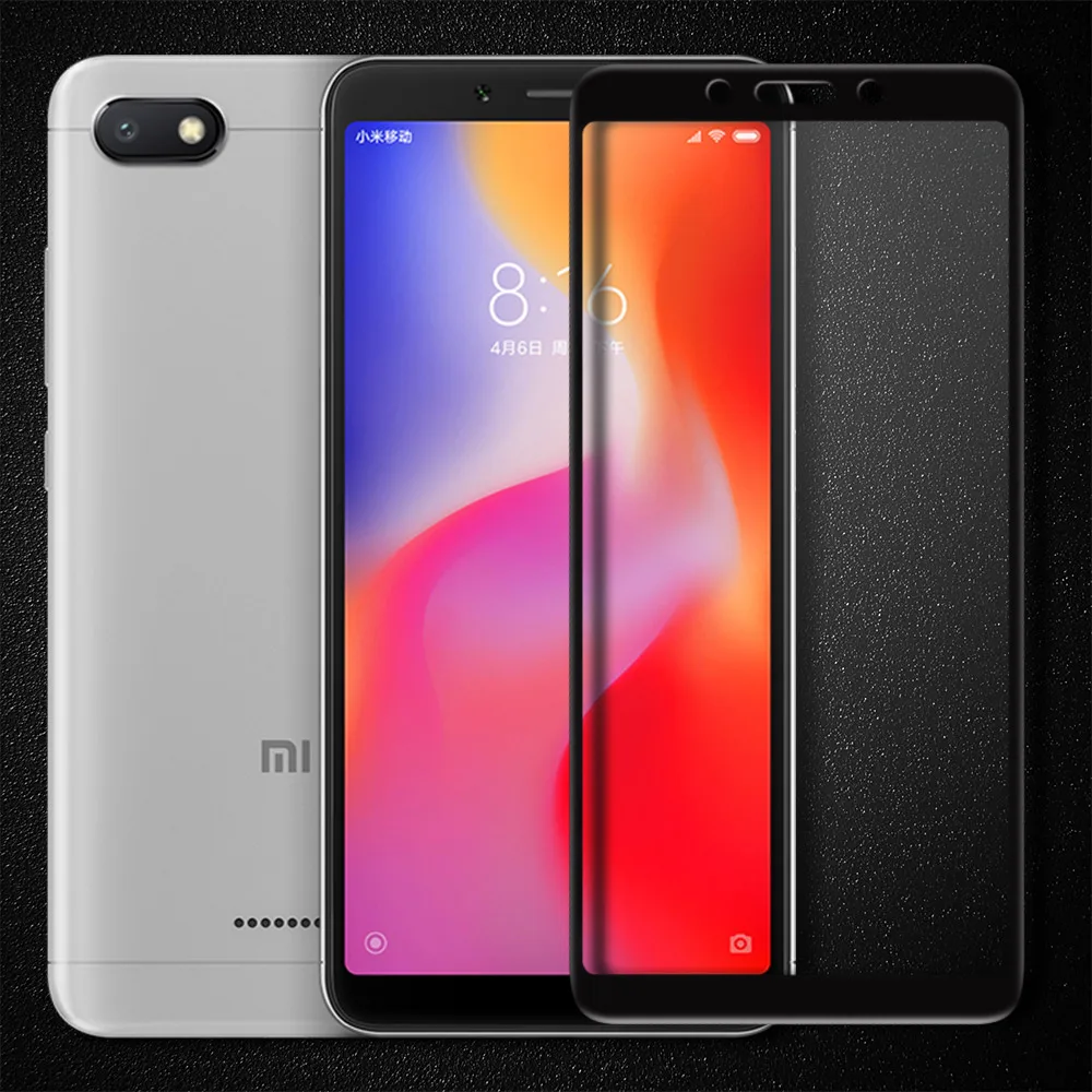 FCOWB-For-Xiaomi-Redmi-6-Tempered-Glass-0-3mm-5D-9H-Full-Cover-Full-Screen-Protector (2)