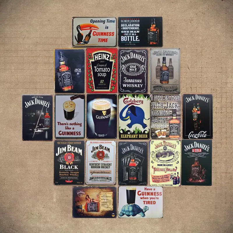 Retro Ice Cold Wine Beer Plaque Whiskey Metal Tin Signs Painting Poster Vintage Wall Art Sticker Pub Bar Home Casino Decor
Retro Ice Cold Wine Beer Plaque Whiskey Metal Tin Signs Painting Poster Vintage Wall Art Sticker Pub Bar Home Casino Decor