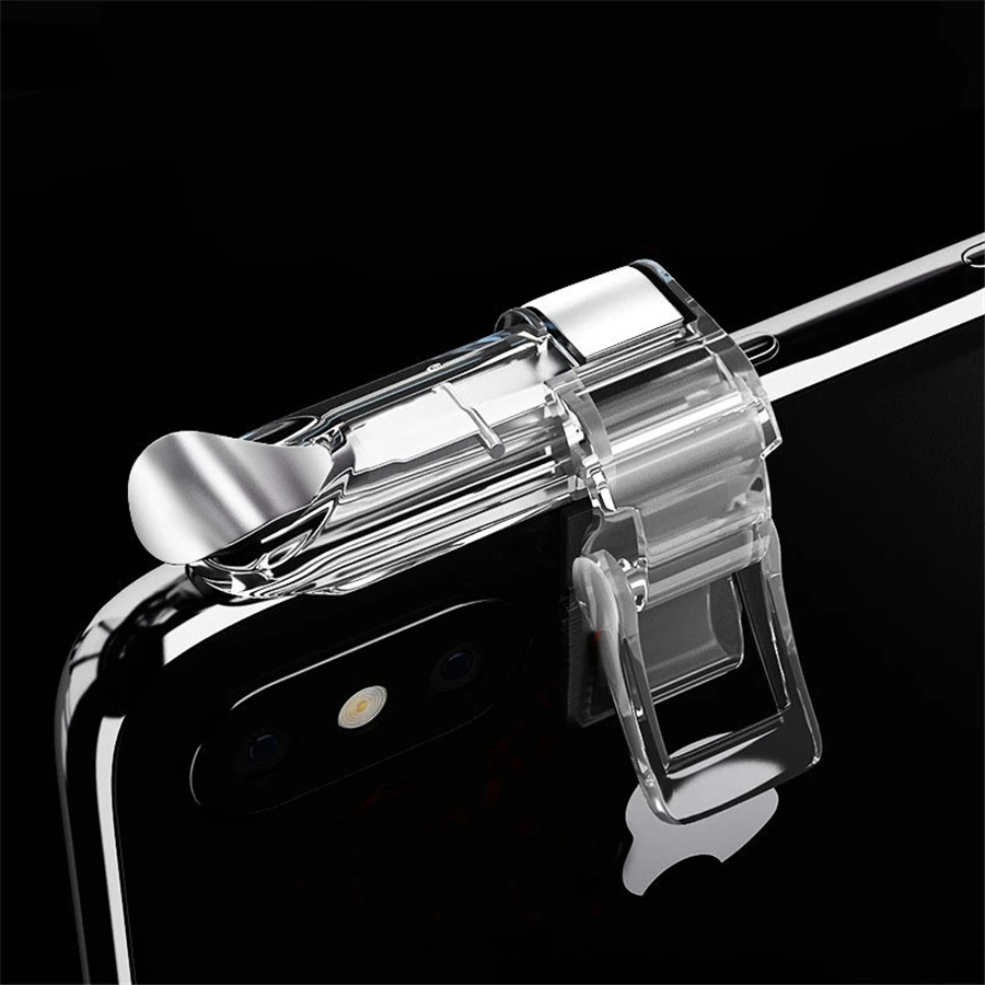 Joystick for PUBG Mobile Game L1 R1 Trigger Aim Button l1 r1 Gaming Trigger Fire Button Joystick for iPhone Smart Phone Game
Joystick for PUBG Mobile Game L1 R1 Trigger Aim Button l1 r1 Gaming Trigger Fire Button Joystick for iPhone Smart Phone Game