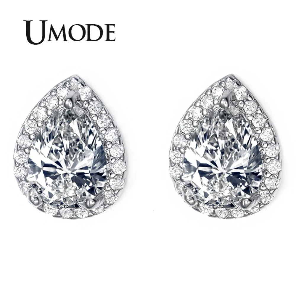 Water Drop Design Pear cut Top Quality Swiss Cubic Zircon Stud Earring (Umode UE0026)
Water Drop Design Pear cut Top Quality Swiss Cubic Zircon Stud Earring (Umode UE0026)