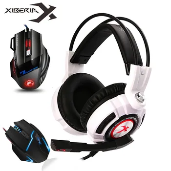 XIBERIA K3 PC USB Gaming Headset with Mic LED Light Virtual 7.1 Surround Sound Stereo Bass Headphones+Wired USB Gaming Mouse
XIBERIA K3 PC USB Gaming Headset with Mic LED Light Virtual 7.1 Surround Sound Stereo Bass Headphones+Wired USB Gaming Mouse