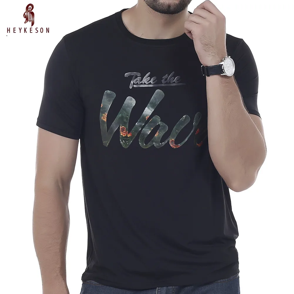 HEYKESON Male 2018 Brand Short Sleeve Printing T Shirt O-Neck Slim Men T-Shirt Tops Fashion Mens Tee Shirt T Shirts HJKLK
HEYKESON Male 2018 Brand Short Sleeve Printing T Shirt O-Neck Slim Men T-Shirt Tops Fashion Mens Tee Shirt T Shirts HJKLK