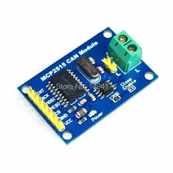 WQScosea Q8S-9 MCP2515 CAN Bus Module Board TJA1050 Receiver SPI For 51 MCU ARM Controller
WQScosea Q8S-9 MCP2515 CAN Bus Module Board TJA1050 Receiver SPI For 51 MCU ARM Controller