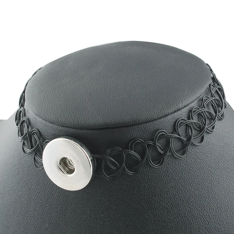 5Pcs/lot Xinnver Snap Jewelry Fit 12mm 18mm Snap Buttons Elasticity Black Punk Chokers Necklaces For Women Best Gift ZG083
5Pcs/lot Xinnver Snap Jewelry Fit 12mm 18mm Snap Buttons Elasticity Black Punk Chokers Necklaces For Women Best Gift ZG083