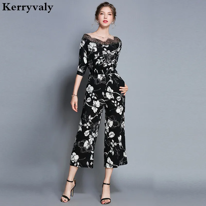 Summer Print Lace Jumpsuits Monos Mujer Largos 2019 Overalls for Women Playsuits Leisure Rompers K8971
Summer Print Lace Jumpsuits Monos Mujer Largos 2019 Overalls for Women Playsuits Leisure Rompers K8971