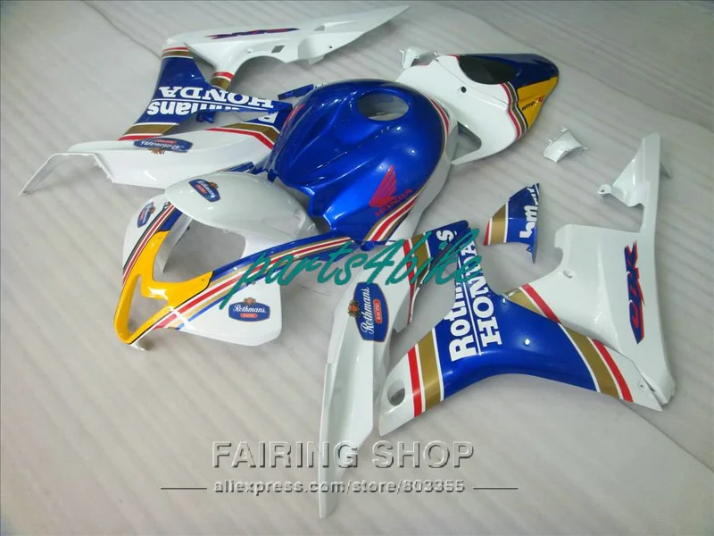 Moto all plastic parts For Honda CBR600RR 2007 08 ( white blue ) Fairings cbr 600 rr 2008 07 L04
Moto all plastic parts For Honda CBR600RR 2007 08 ( white blue ) Fairings cbr 600 rr 2008 07 L04