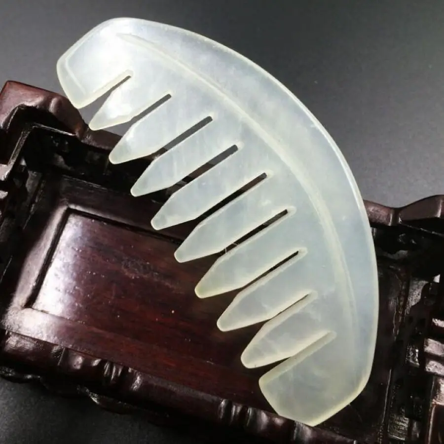 Traditional Chinese Nature Jade Comb Massage Spa Acupuncture Head Therapy Trigger Point Treatment On Head
Traditional Chinese Nature Jade Comb Massage Spa Acupuncture Head Therapy Trigger Point Treatment On Head
