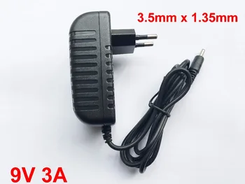 100PCS 9V 3A High quality IC solutions DC 9V 3A Switch power supply, 27W LED power adapter, EU plug 3.5mm x 1.35mm
100PCS 9V 3A High quality IC solutions DC 9V 3A Switch power supply, 27W LED power adapter, EU plug 3.5mm x 1.35mm