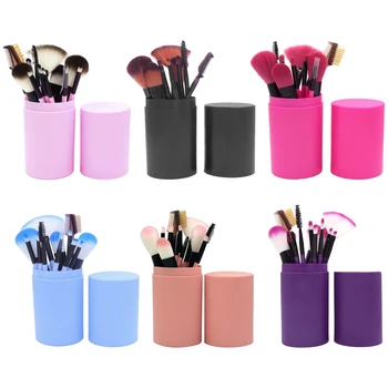 Full set of brush repair capacity blush brush makeup set beginner painting tools 12pcs cylinder eye shadow brush
Full set of brush repair capacity blush brush makeup set beginner painting tools 12pcs cylinder eye shadow brush