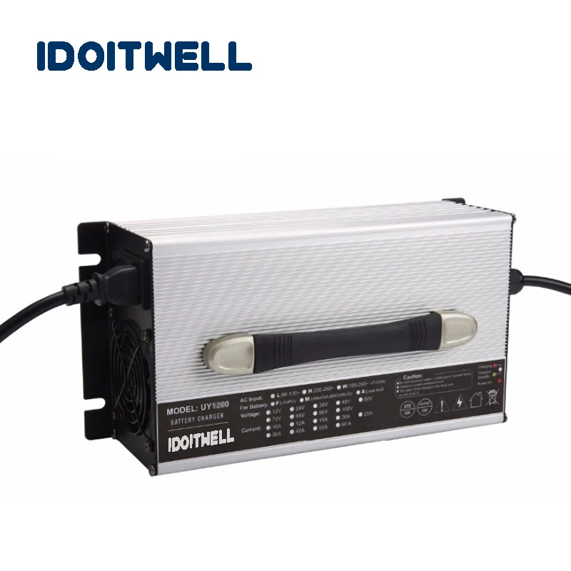 Multiple protection 60V lithium Battery charger 67.2V 15A CHARGER LED display 60 volt 15A charger for 16S Li-ion battery pack
Multiple protection 60V lithium Battery charger 67.2V 15A CHARGER LED display 60 volt 15A charger for 16S Li-ion battery pack