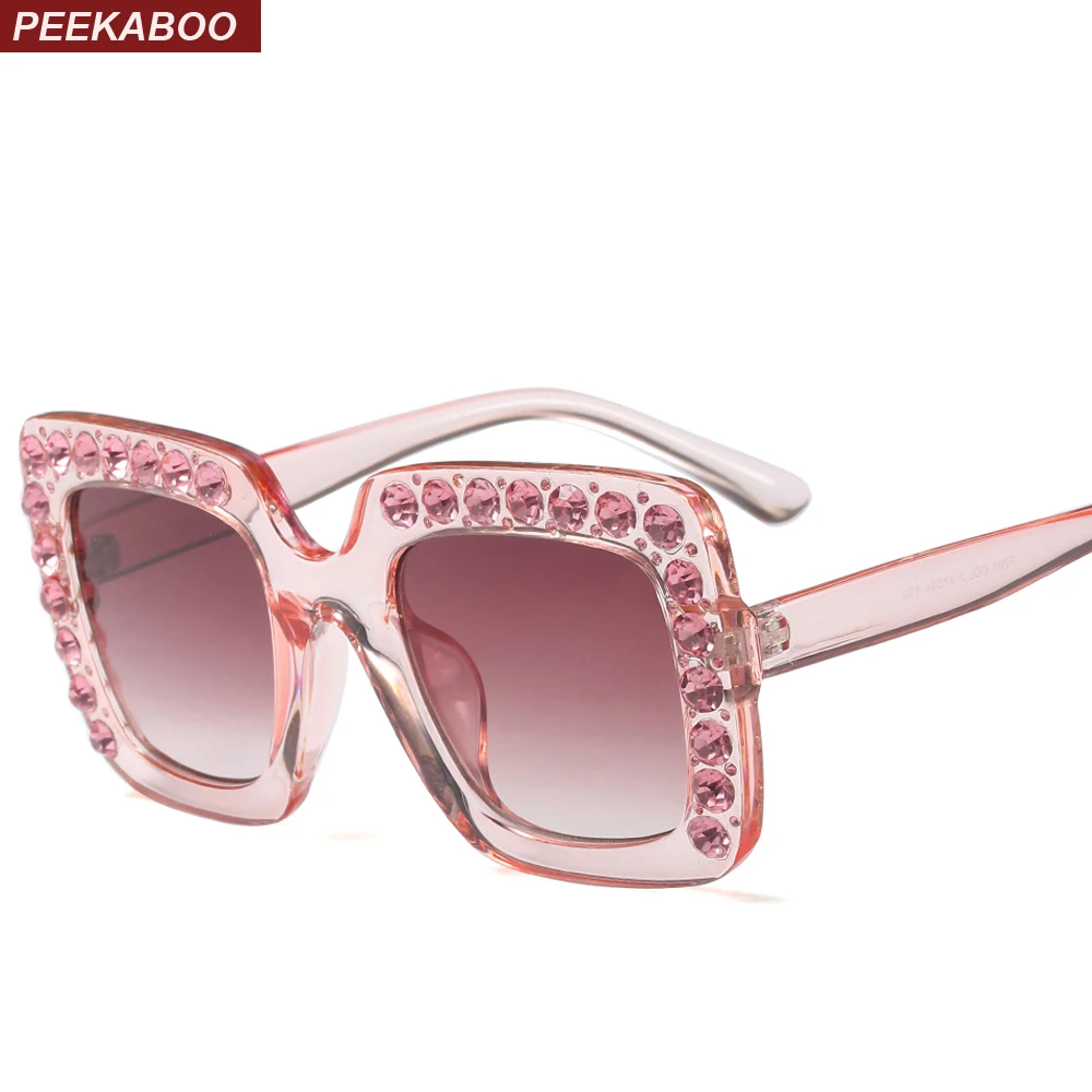 Peekaboo designer kids sunglasses girls rhinestone uv protection 2019 pink black children sun glasses square summer accessories
Peekaboo designer kids sunglasses girls rhinestone uv protection 2019 pink black children sun glasses square summer accessories