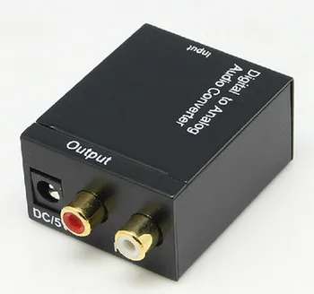 New TV Optical Digital SPDIF/Coaxial to RCA L/R Headphone Analog Audio Converter Out Digital to Analog Audio Converter,Mini DAC
New TV Optical Digital SPDIF/Coaxial to RCA L/R Headphone Analog Audio Converter Out Digital to Analog Audio Converter,Mini DAC