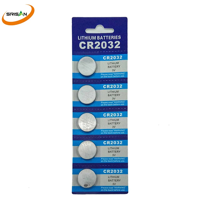 5pcs/Lot 1 cards CR2032 3V Cell Coin Button Battery lithium Li-ion DL2032 ECR2032 batteries Watches clocks toys calculators
5pcs/Lot 1 cards CR2032 3V Cell Coin Button Battery lithium Li-ion DL2032 ECR2032 batteries Watches clocks toys calculators