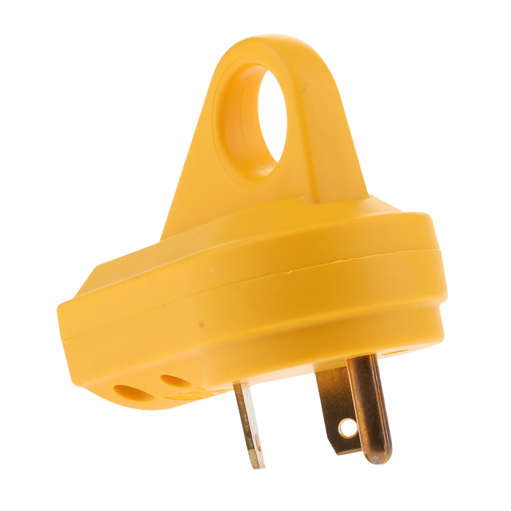 125V 30A Male Plug RV Replacement 10AWG/3C Connector ABS + Copper For RV Boat Camper Motorhome Etc Waterproof Rubber Seal 125V 30A Male Plug RV Replacement 10AWG/3C Connector ABS + Copper For RV Boat Camper Motorhome Etc Waterproof Rubber Seal