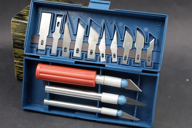 Paper cutting paper cutting knife tools sculpting knife knife suit burin film artists kedao 13 piece knife cutting head model
Paper cutting paper cutting knife tools sculpting knife knife suit burin film artists kedao 13 piece knife cutting head model