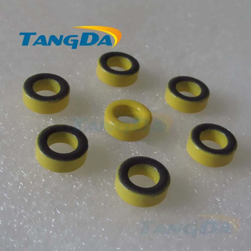 Tangda Iron powder cores T50-6 OD*ID*HT 13*7.7*5 mm 4nH/N2 8.5uoIron dust core Ferrite Toroid Core toroidal yellow gray PR
Tangda Iron powder cores T50-6 OD*ID*HT 13*7.7*5 mm 4nH/N2 8.5uoIron dust core Ferrite Toroid Core toroidal yellow gray PR