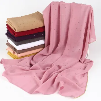 Women Girls Shinny Crystal Muslim Hijab Plain Instant Shawls Bubble Chiffon Scarf Slip On Scarves Wraps
Women Girls Shinny Crystal Muslim Hijab Plain Instant Shawls Bubble Chiffon Scarf Slip On Scarves Wraps
