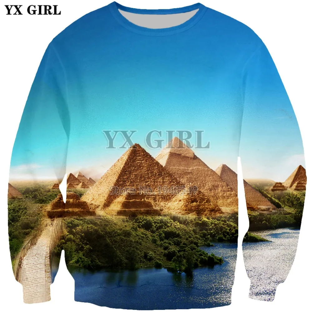 YX GIRL Drop ship pyramids of utpoia beautiful scenery 3d Print Pullovers Hoody 2018 New Fashion Mens Womens O-Neck Sweatshirt
YX GIRL Drop ship pyramids of utpoia beautiful scenery 3d Print Pullovers Hoody 2018 New Fashion Mens Womens O-Neck Sweatshirt