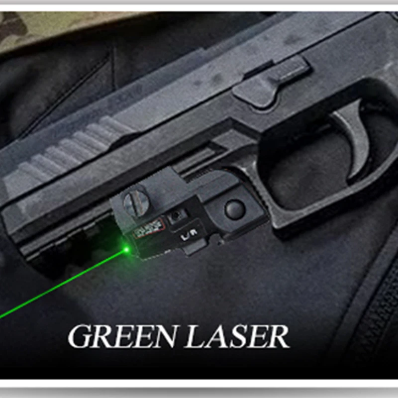 Мини лазерный прицел Laserspeed Тактические аксессуары Glock Beretta 92 Colt 1911 Пневматическая