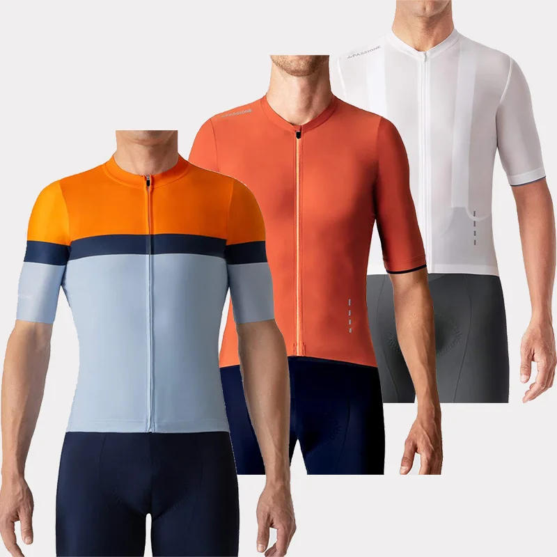 Roupa ciclismo RUNCHITA велосипедная летняя одежда с коротким рукавом комплект одежды для