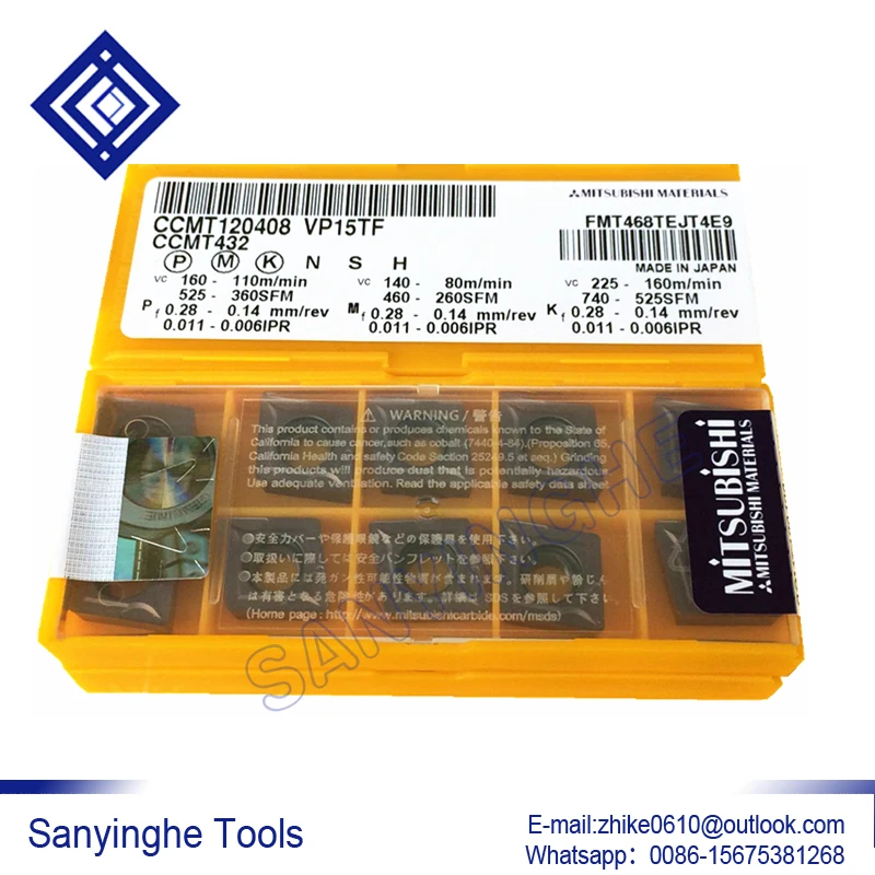 50pcs/lots CCMT120404 VP15TF / UE6020 / CCMT120408 VP15TF / UE6020 cnc carbide turning inserts
50pcs/lots CCMT120404 VP15TF / UE6020 / CCMT120408 VP15TF / UE6020 cnc carbide turning inserts