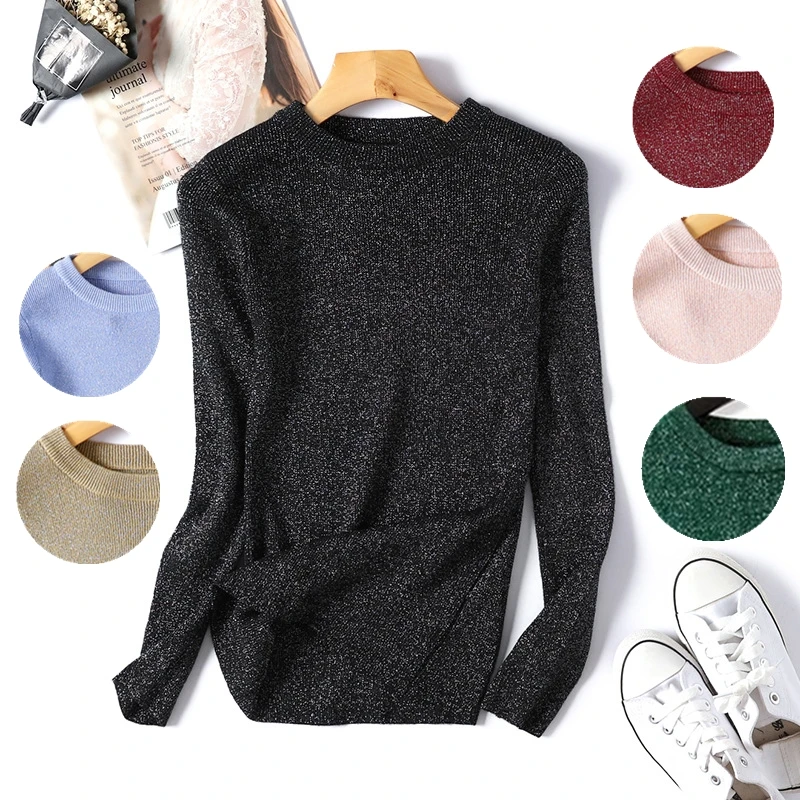 2019 New Womens Sweaters Winter Tops O Round neck Sweater Women Thin Pullover Jumper Knitted Sweater Pull Femme BLACK 7X-01
2019 New Womens Sweaters Winter Tops O Round neck Sweater Women Thin Pullover Jumper Knitted Sweater Pull Femme BLACK 7X-01