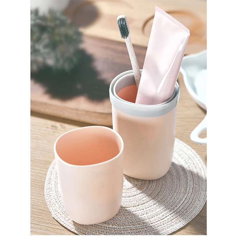 Travel Toothbrush Cup Capsule Shape Wash Gargle Box Portable Business Trips Handy Toothpaste Case Toothbrush Holder Organizer
Travel Toothbrush Cup Capsule Shape Wash Gargle Box Portable Business Trips Handy Toothpaste Case Toothbrush Holder Organizer