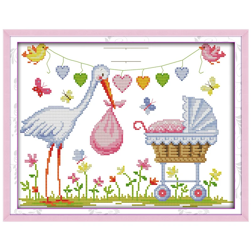 The crane birth certificatcounted printed on the canvas DMC 11CT 14CT DIY kit Cross Stitch embroidery needlework Sets home decor
The crane birth certificatcounted printed on the canvas DMC 11CT 14CT DIY kit Cross Stitch embroidery needlework Sets home decor