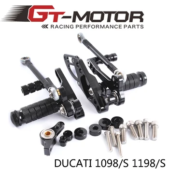 Motorcycle Full Adjustable Rearsets Rear Sets Foot Pegs Footpegs For DUCATI STREETFIGHTER 1098/S 1198/S 2011 2012 2013 2014
Motorcycle Full Adjustable Rearsets Rear Sets Foot Pegs Footpegs For DUCATI STREETFIGHTER 1098/S 1198/S 2011 2012 2013 2014